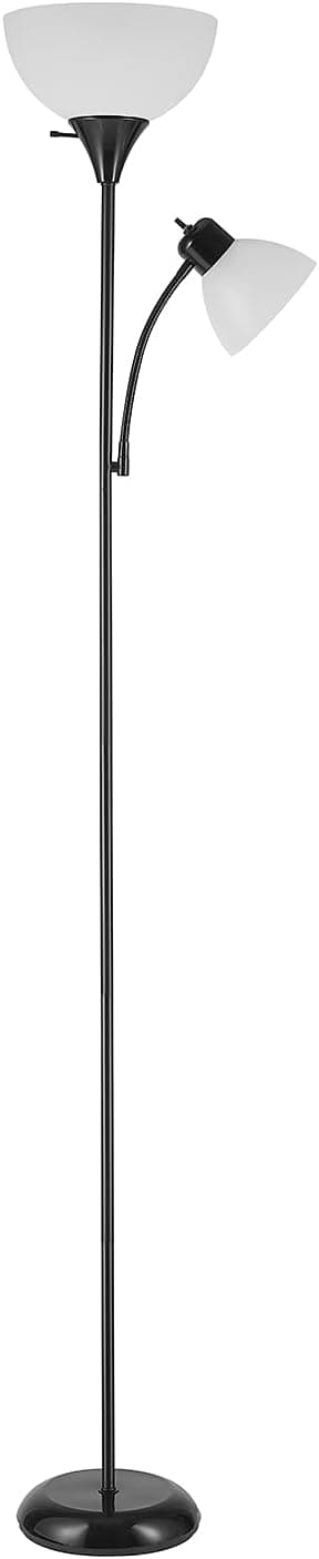 Globe Electric Torchiere Floor Lamp, 72 in