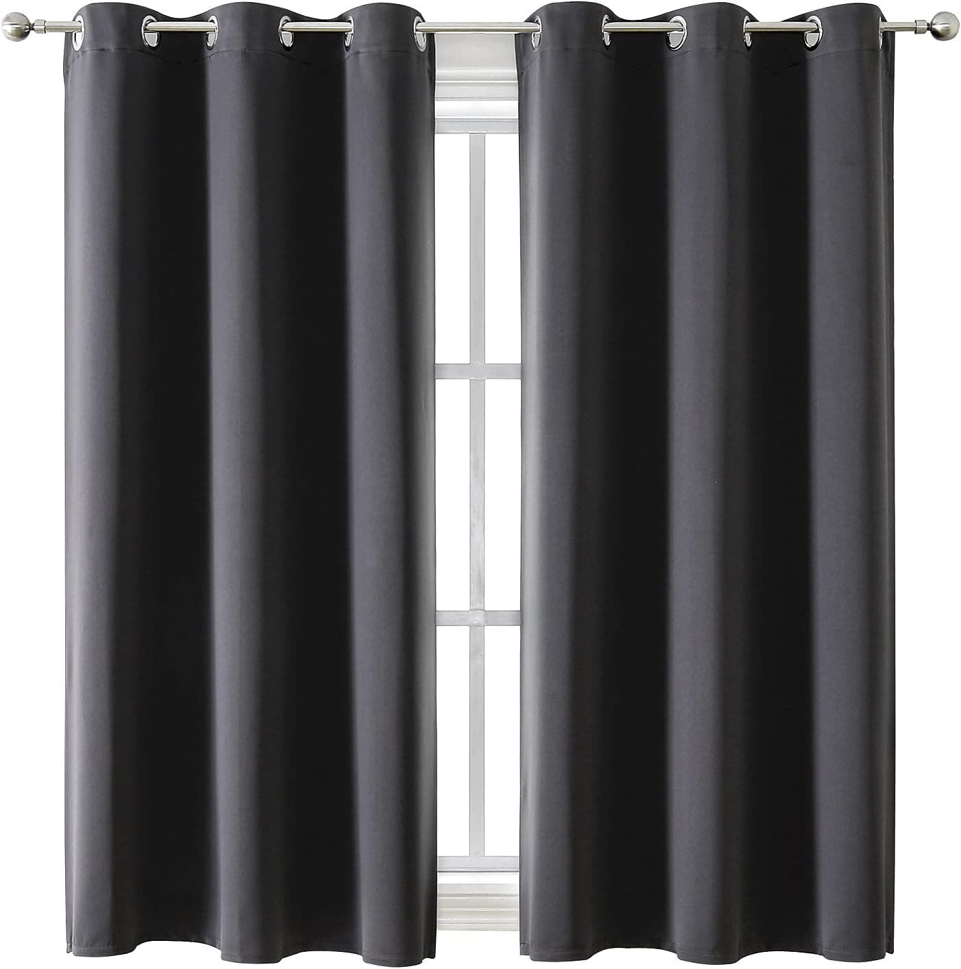 ChrisDowa Blackout Curtains, 42 x 63 in