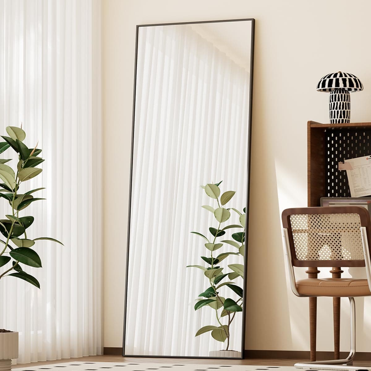 BEAUTYPEAK Full-Length Mirror, 56 x 21 in